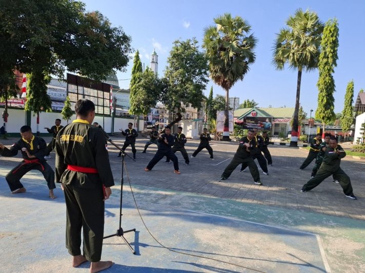 *Lestarikan Budaya Sekaligus Pertajam Skill Bertarung, Kodim Gowa Terus Intensifkan Latihan PSM*